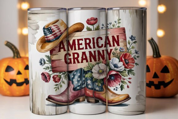 American Granny 20oz Tumbler Wrap Graphics Review