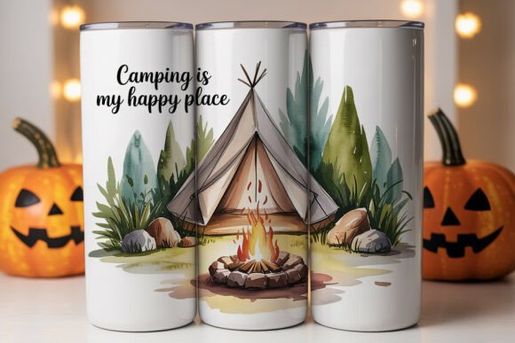 Camping Happy Place Tumbler Design Review