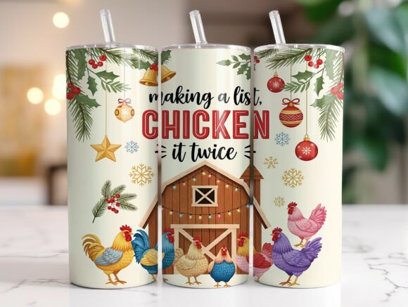 Chicken It Twice Christmas Design for Real Projects