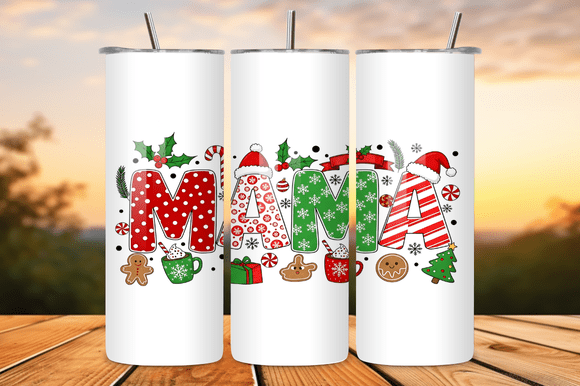 Christmas Mama Tumbler Wraps Graphics: A Brand Review