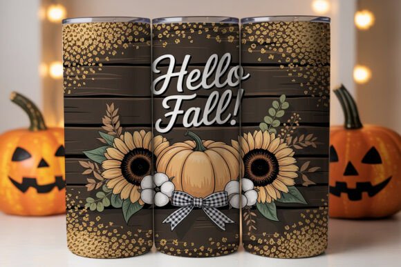 Hello Fall 20oz Tumbler Wrap: A Designer’s Hands-On Review