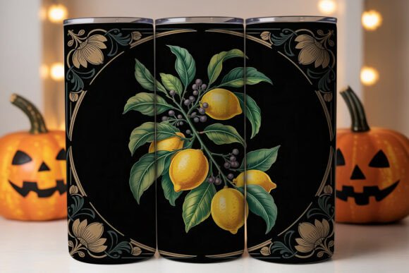 Lemon Art Nouveau Tumbler Wrap: A Designer Review