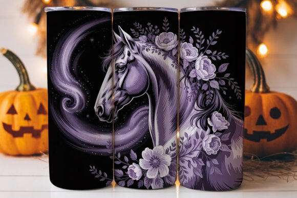 Mystical Horse Nebula Tumbler Wrap Graphics Review