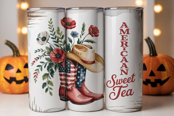 Patriotic Cowboy Tumbler Wrap: Designer Review
