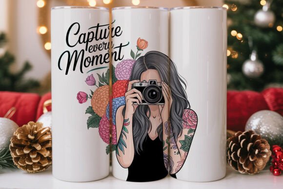 Photographer Girl 20oz Tumbler Wrap Graphics Review