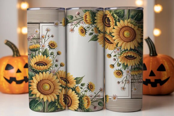 Rustic Sunflower Tumbler Wrap Graphics Review