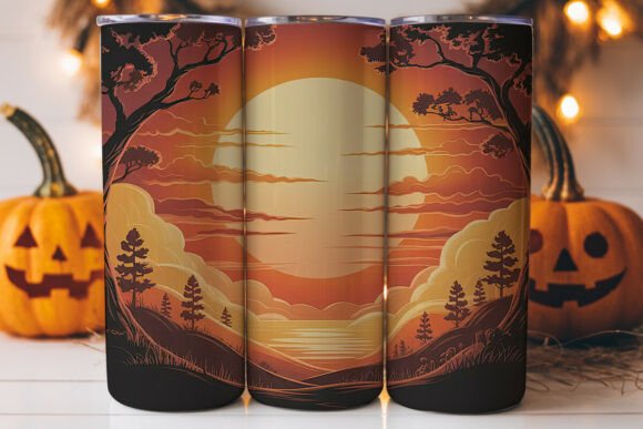 Sunset Landscape 20oz Tumbler Wrap Review