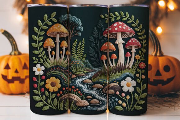 Whimsical Forest Mushroom Tumbler: Graphics & Tumbler Wraps Reviewed